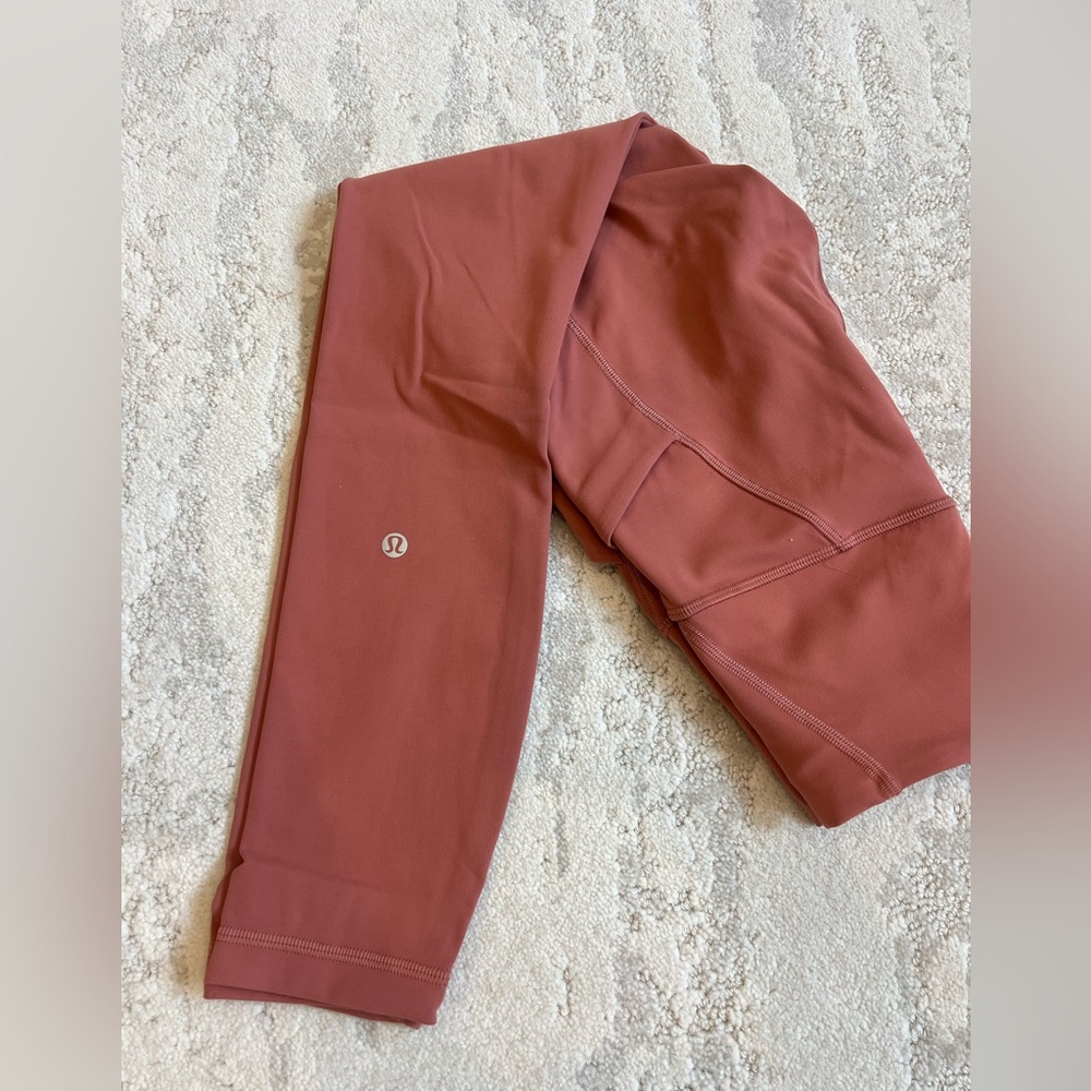 Lulu Lemon Align High Rise pant with pockets.